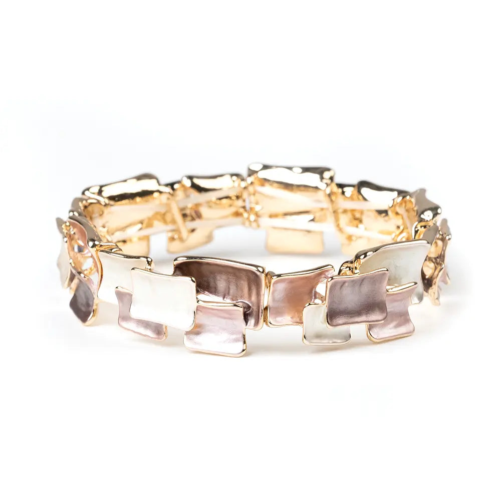 Mosaic Gold Bracelet