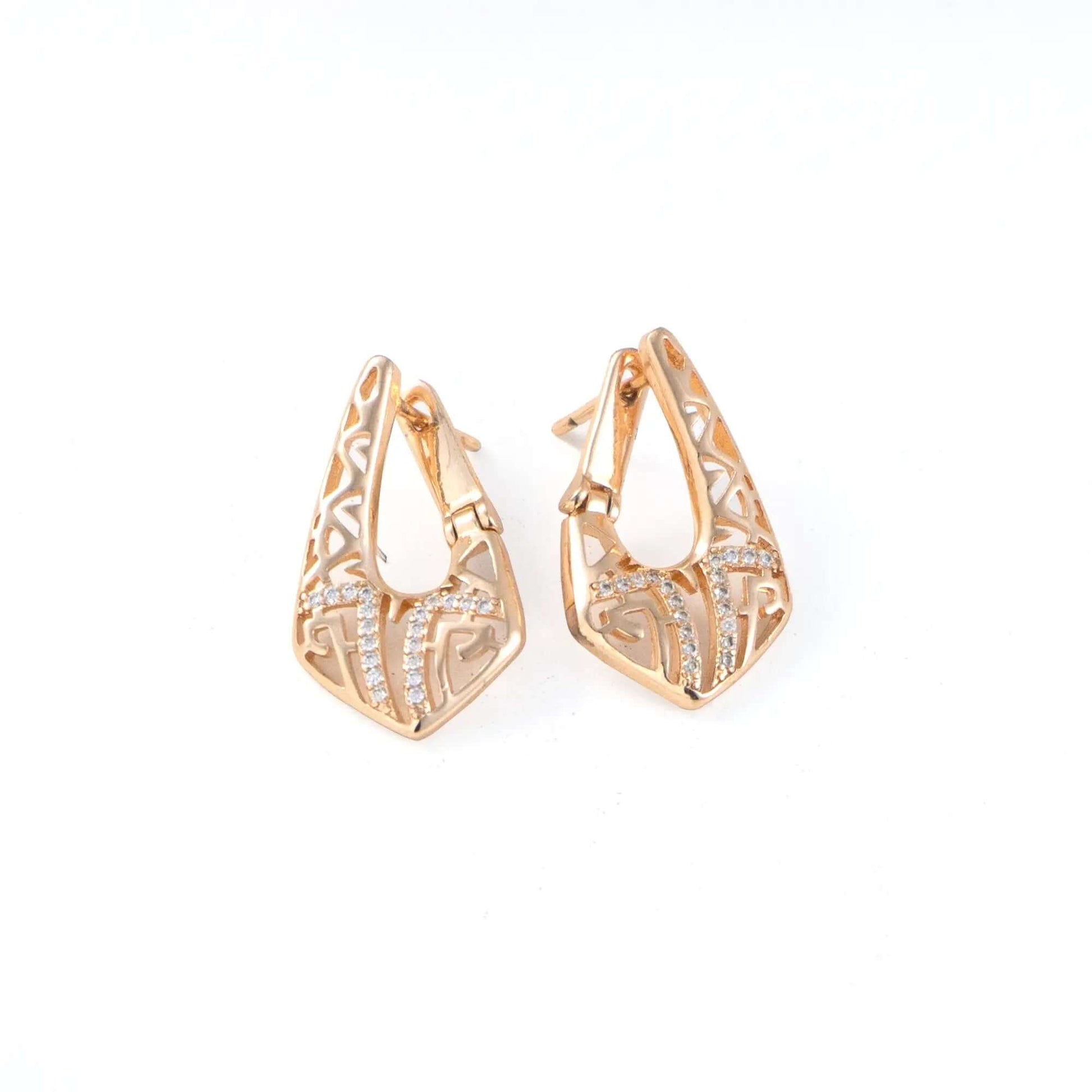 Geometric Hoop Earrings - Own It Pure