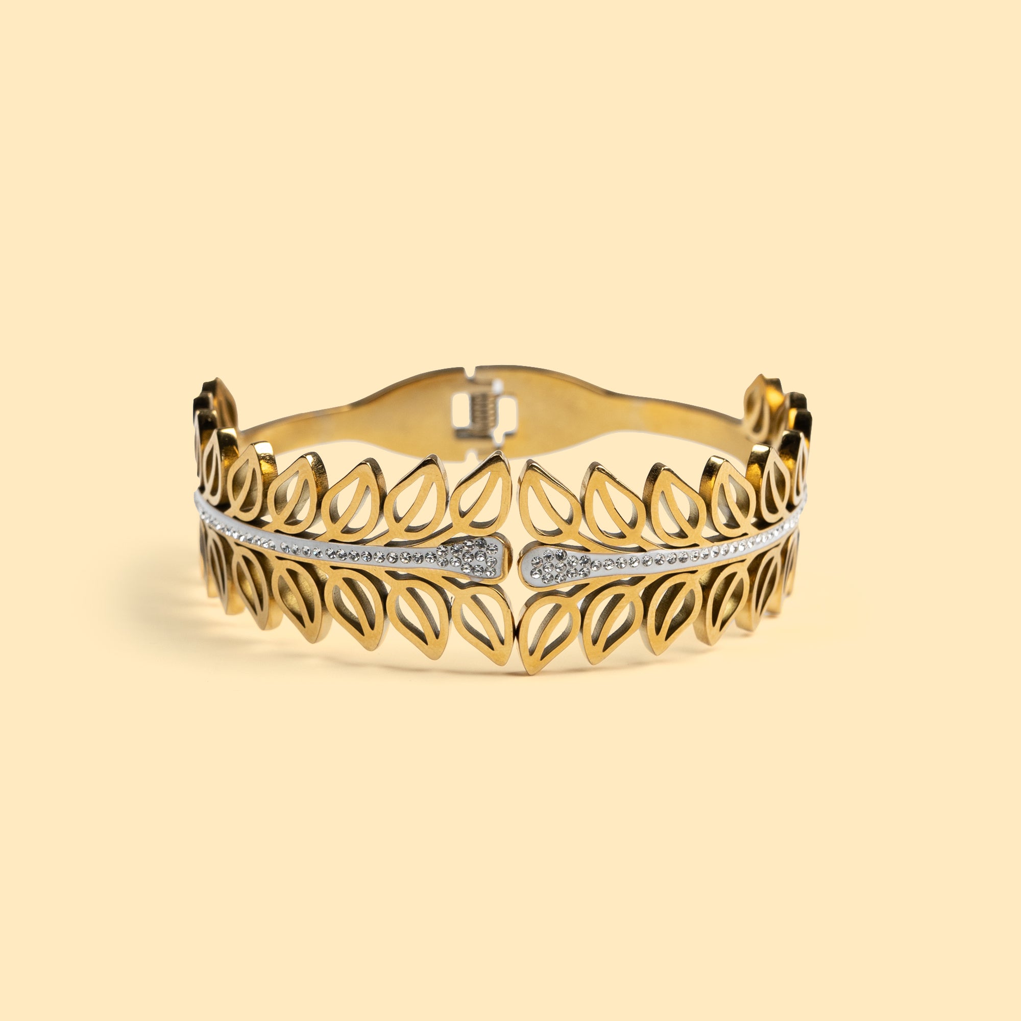 Golden Leaf Bracelet