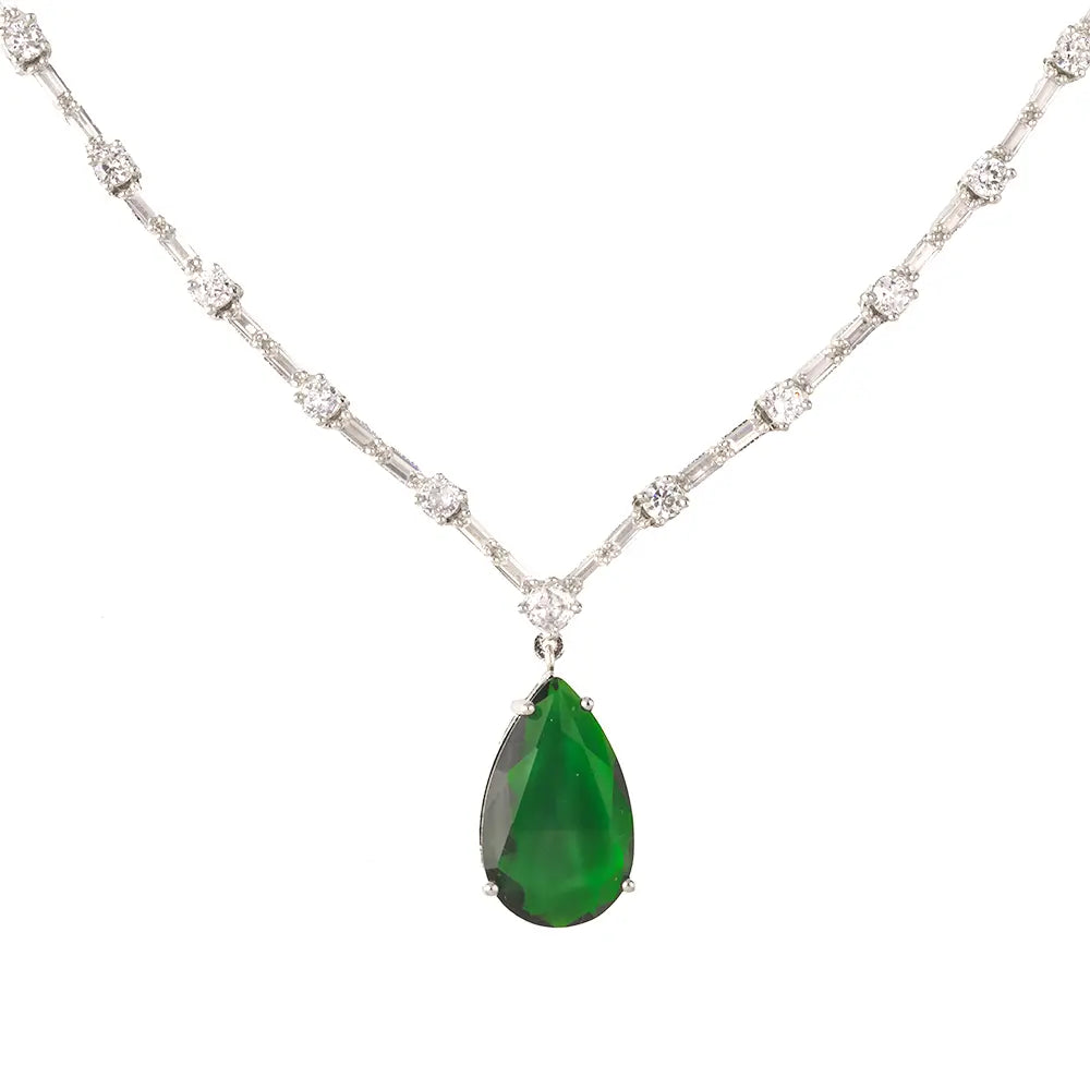 Emerald Necklace Set