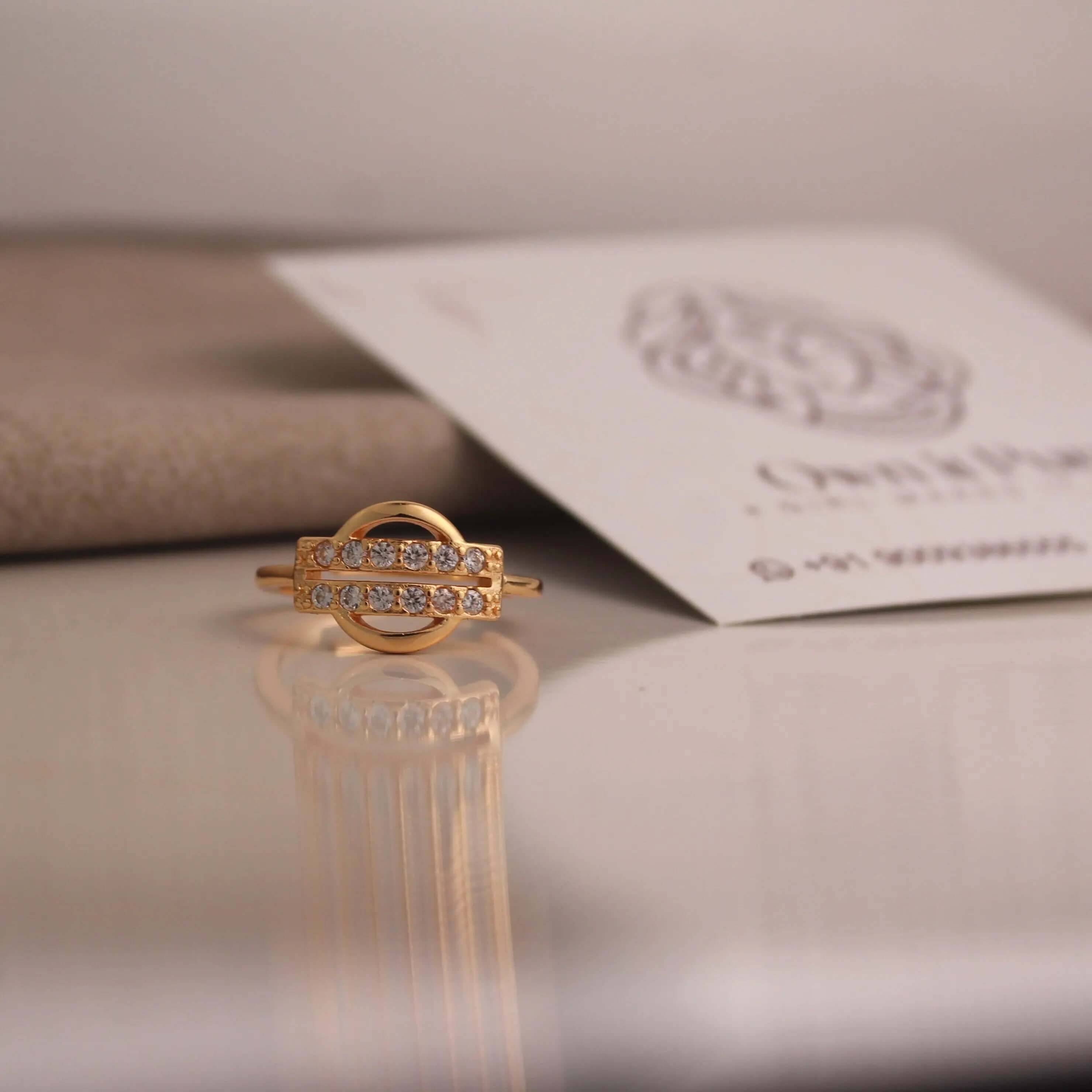 Linear Gold Ring - Own It Pure