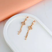 Diamond Square Drop Earrings - Own It Pure