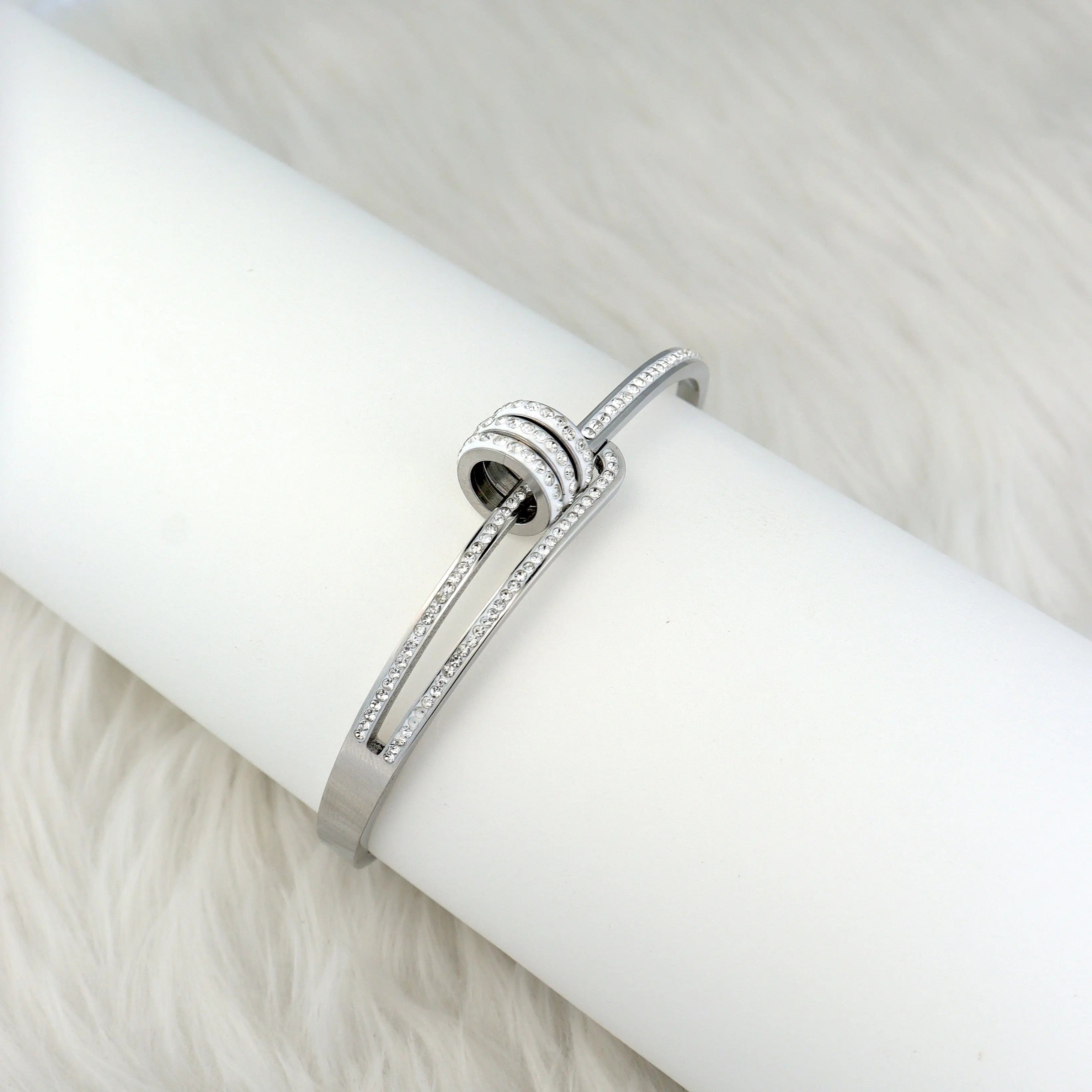 Silver Twist Bracelet - Own It Pure