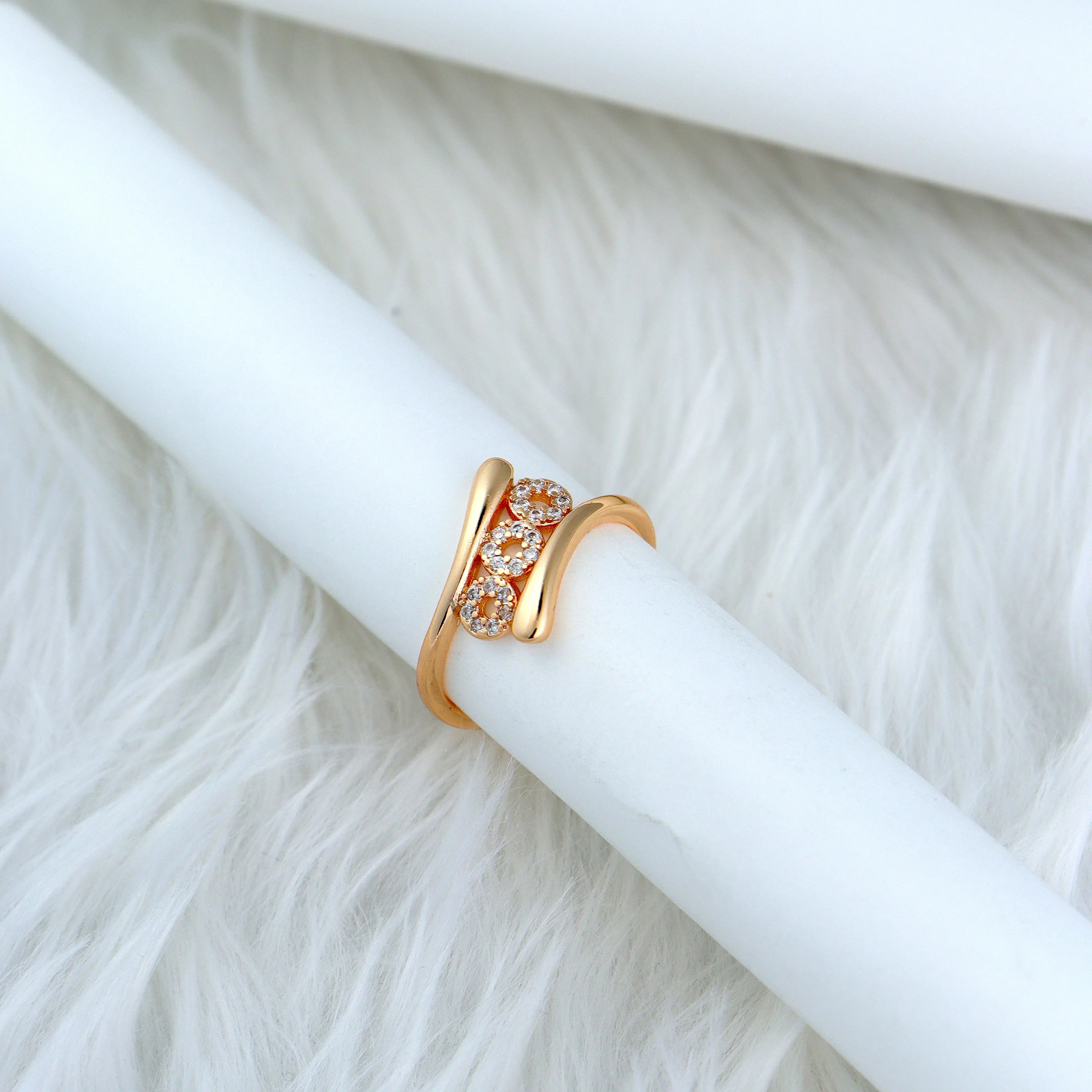 Triple Band Gold Ring - Own It Pure